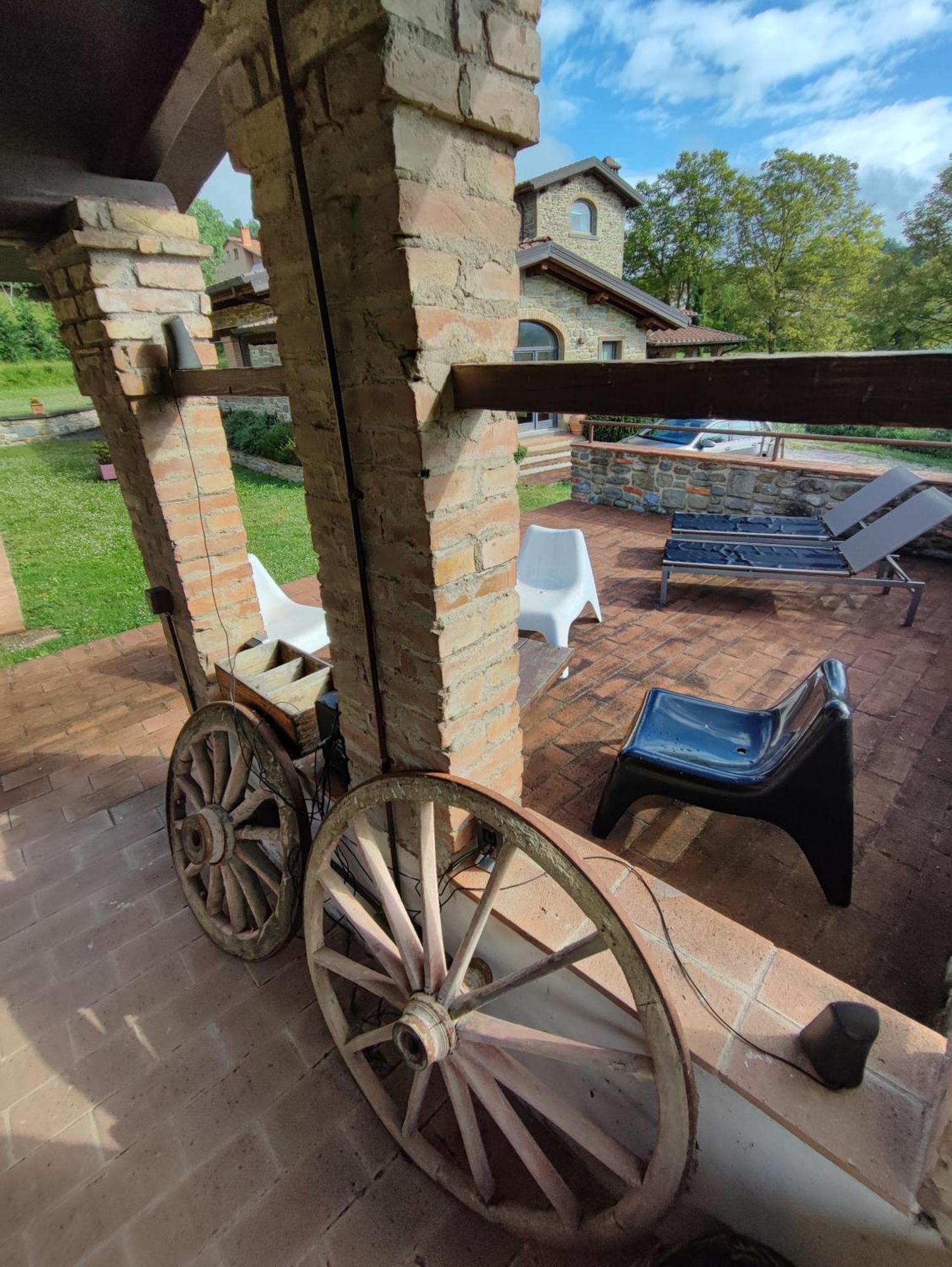 Villa Giulia Fashion B&B Strada in Chianti Eksteriør billede